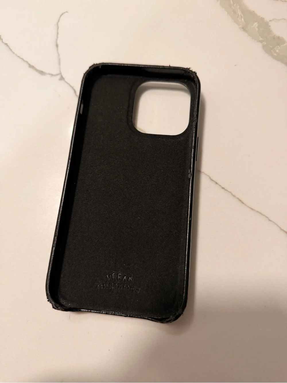 Urban Sophistication - Black Puffer iPhone 14 Pro Max Case